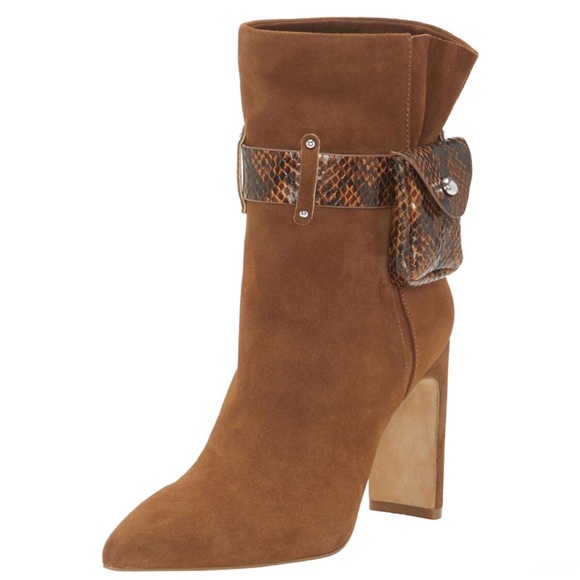 Jessica Simpson Shoes - Jessica Simpson Suede Belted Boots*NEW